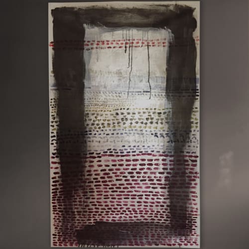 Luna. | Oil And Acrylic Painting in Paintings by Stefanie Schuessler Studio — A fine-art atelier exploring atmosphere, texture and poetic light