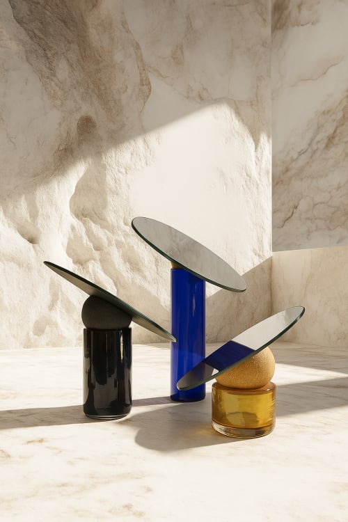 Astra 34 Table Mirror | Decorative Objects by Clémence Birot