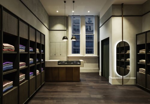 Hunter's Cashmere Collection, Stores, Interior Design
