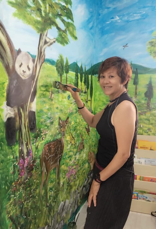 Animal Kingdom | Murals by BELINDA LOW | Yang Language School in Singapore