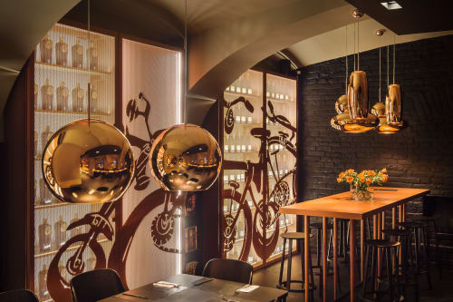 Kavarna Rog, Cafès, Interior Design