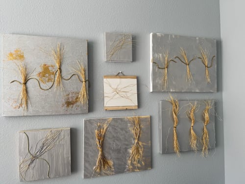 Harvest Haystack | Mixed Media by carolrbruno