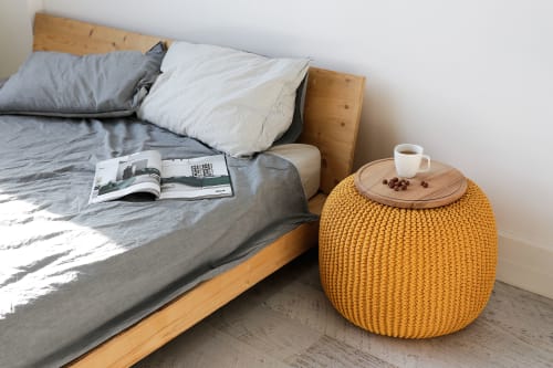 Coffee Table - Pouf | Tables by Chasha Home