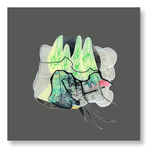 Structure | Mixed Media in Paintings by Nastia Craig