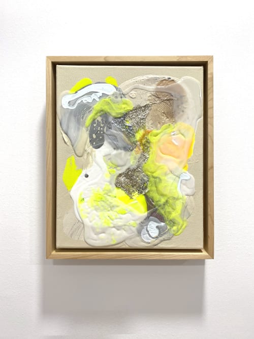 Winter Intervals [NÂº 6] (8 x 10") | Oil And Acrylic Painting in Paintings by Calina Hiriza