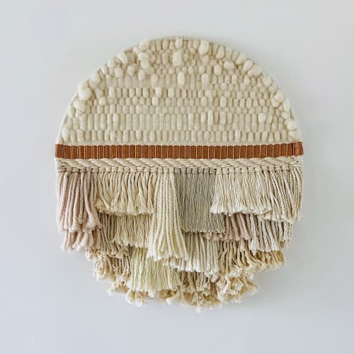 Circular Tapestry | Macrame Wall Hanging in Wall Hangings by Anita Meades