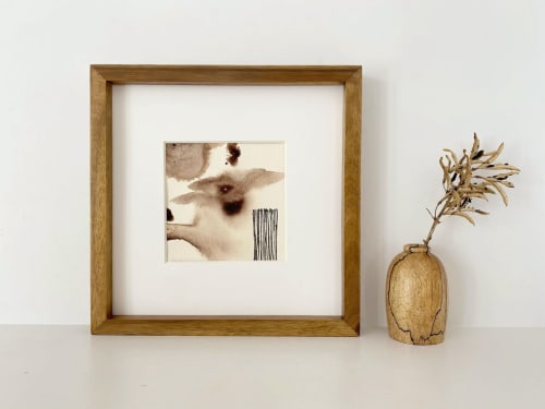 Abstract Neutral Art Print/Brown Art/Organic Monochromatic | Prints by Melissa Mary Jenkins Art
