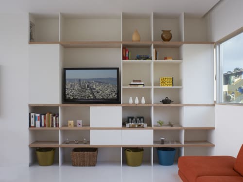 Media Wall | Storage by Yvonne Mouser