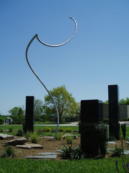 Our Gifts | Public Sculptures by Dave Caudill | St. Francis School in Goshen