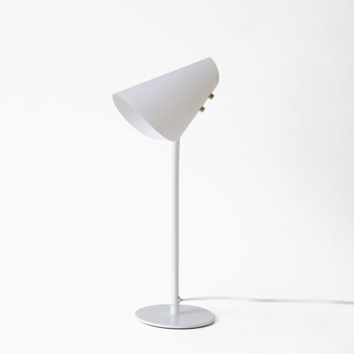 June Desk Lamp - White | Table Lamp in Lamps by Kitbox Design