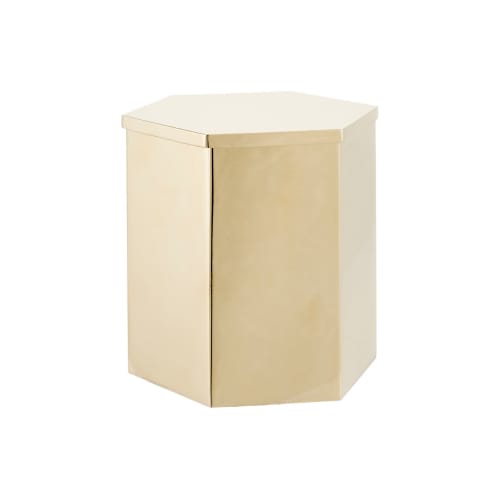 Treasures exagonal brass box | Decorative Box in Decorative Objects by Bronzetto