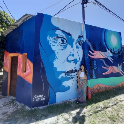Mujer Buen Vivir | Murals by China del Rio