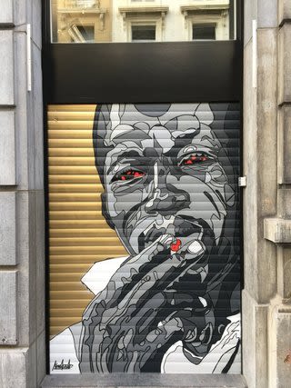 BANGI SMOKER | Street Murals by NovaDead