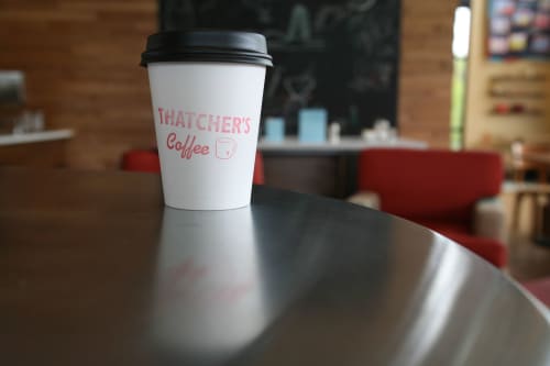 Thatcher's Coffee, Cafès, Interior Design
