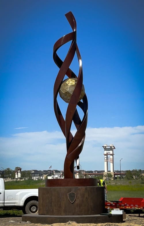 Asclepius | Public Sculptures by Innovative Sculpture Design
