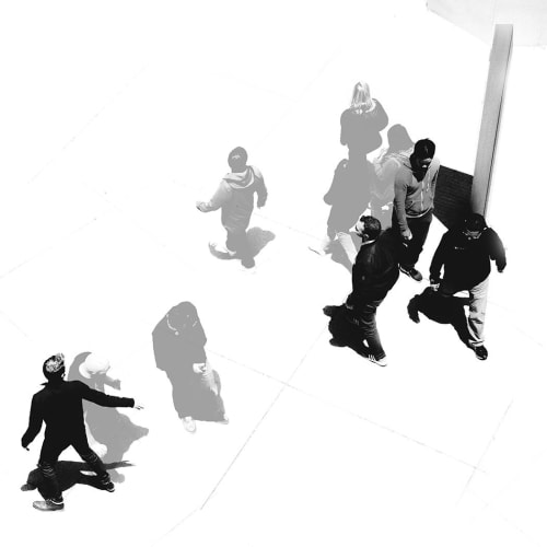 Street photography, B&W | Photography by Suzana Stamenovic | YOTEL San Francisco in San Francisco