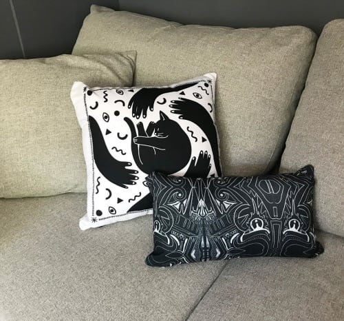 Dark Wonder | Pillows by AmaizInk Art & Design