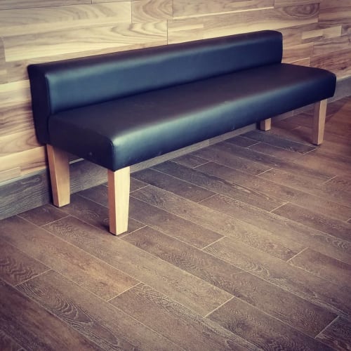 Waiting Bench | Benches & Ottomans by Build a Booth | Swiss Chalet in Calgary