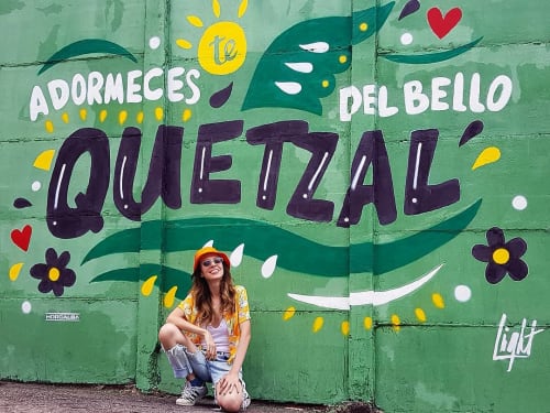 Te adormeces del bello Quetzal | Street Murals by Light Andrade | Cementos Progreso Stadium in Guatemala City