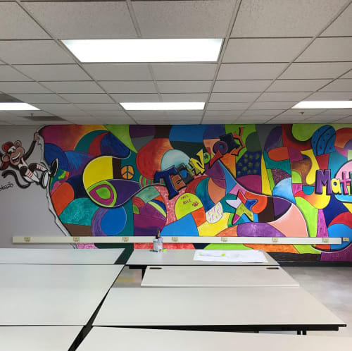 Boys and Girls Club of Chicago Mural | Murals by Kelly Anderson | Boys and Girls Club of Chicago in Chicago