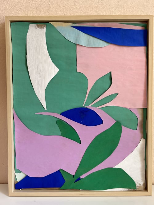 Juice | Collage in Paintings by Cyrille Gulassa