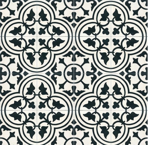 Mission Roseton C Encaustic Cement Tile | Tiles by Avente Tile