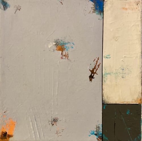Neutral Palette Study #2 8x8 Canvas unframed | Oil And Acrylic Painting in Paintings by JD Logan Fine Art