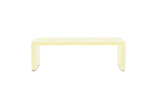 Coffee Table, Light Yellow | Tables by IKON KØBENHAVN