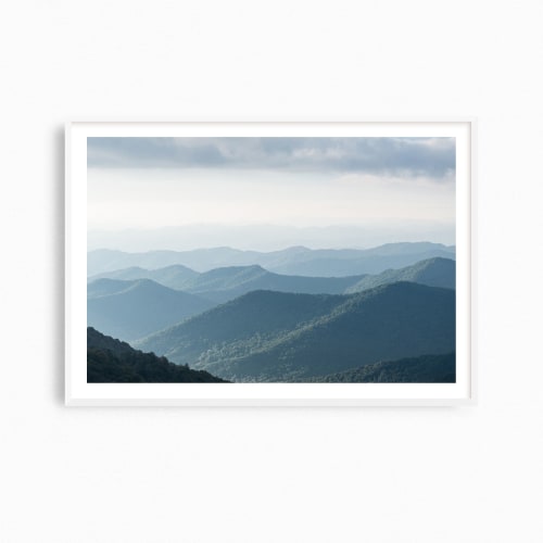 "Blue Ridge Mountains" landscape photography print | Photography by PappasBland