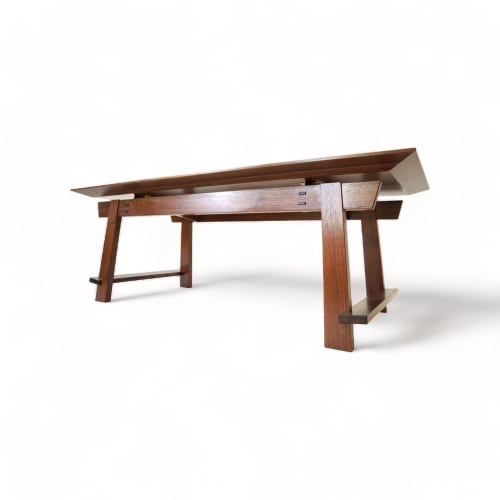Riley Coffee Table in Walnut | Tables by Geoff McKonly Furniture