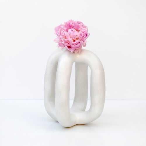 Double-O-Vase | Vases & Vessels by niho Ceramics