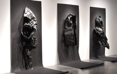 Uncloaked (Installation View) | Wall Hangings by ELYSE DEFOOR | Thomas Deans Fine Art in Atlanta