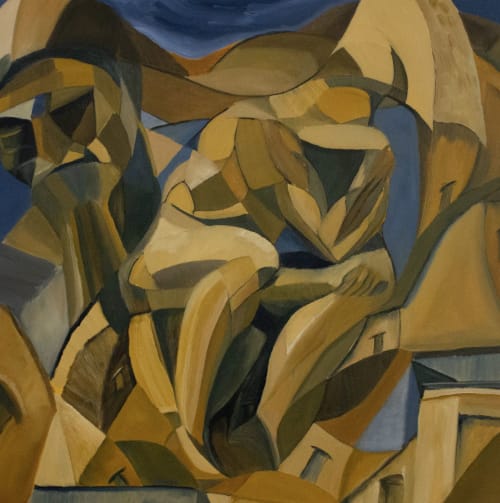 The Poet | Paintings by d k baker