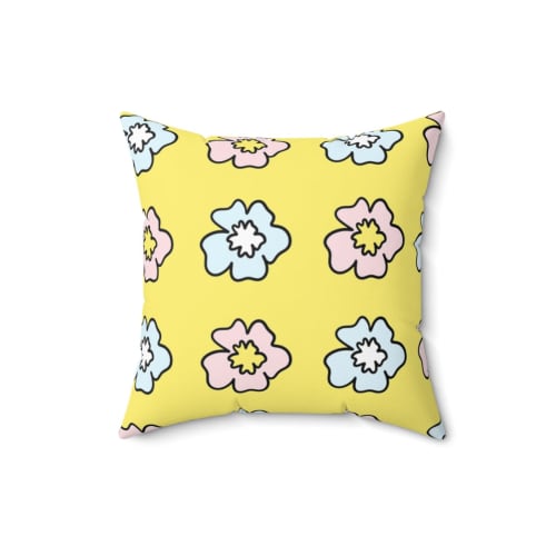 "Floral Peace" Pillow | Pillows by Peace Peep Designs