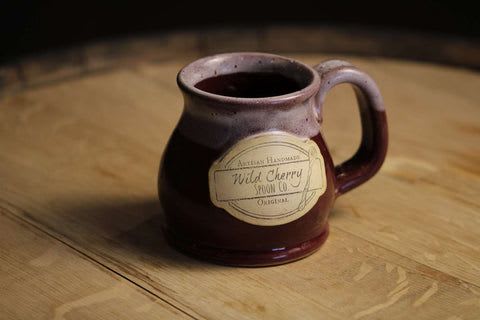 Ceramic Wild Cherry Spoon Co 12 oz Potbelly Coffee Mug | Drinkware by Wild Cherry Spoon Co.