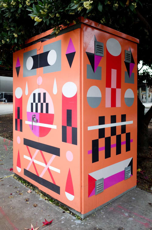SODO Control Boxes | Public Art by Jesse Brown