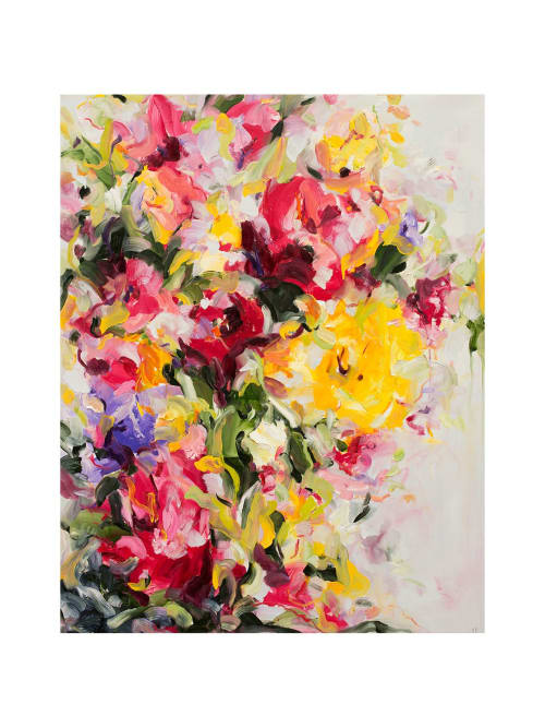 Giclee Canvas Print - Bouquet | Prints in Paintings by YANGS FINE ART