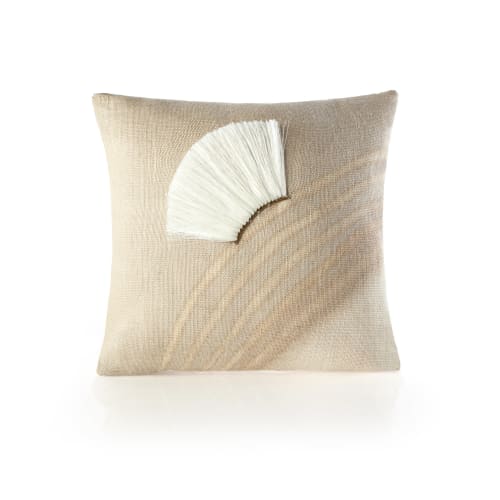 uthingo sand | Pillow in Pillows by Charlie Sprout