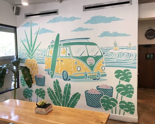 Blenders and Bowls Mural | Murals by Will Hatch Crosby | Blenders and Bowls in West Lake Hills