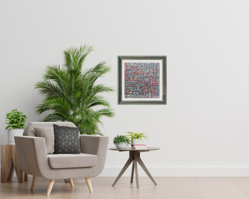 it's a numbers game | Paintings by Jill Laine Art + Designs