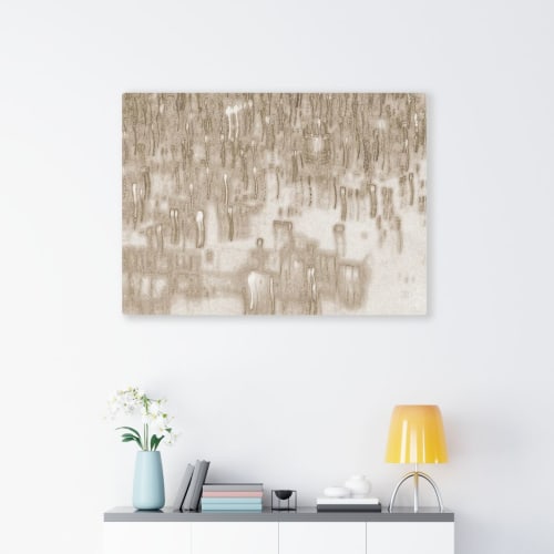 Circa 3816  -- textured abstractions in sepia | Art & Wall Decor by Petra Trimmel