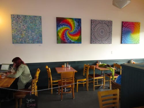 solo show of 40 oil paintings | Paintings by Sonja Gartner | Bandidas Taqueria in Vancouver