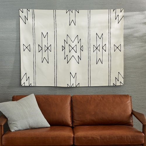 New Mexico | Hand Screen-Printed Tapestry | Wall Hangings by Little Korboose