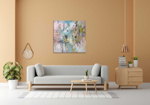 "Metamorphosis of Light" | Oil And Acrylic Painting in Paintings by Shirly Maimom Art