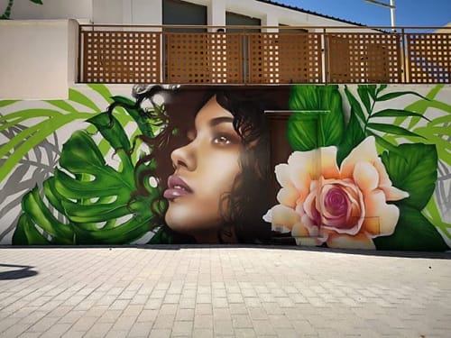 Mural commission Ibiza | Street Murals by Bradley Rmer | Playa den Bossa in Eivissa
