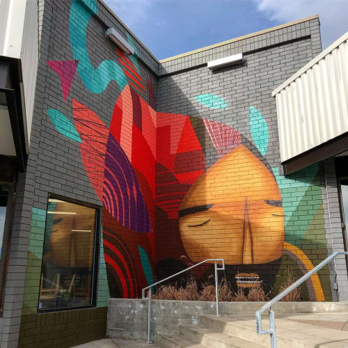Mural | Street Murals by Jaime Molina | Lotus Nails in Boulder