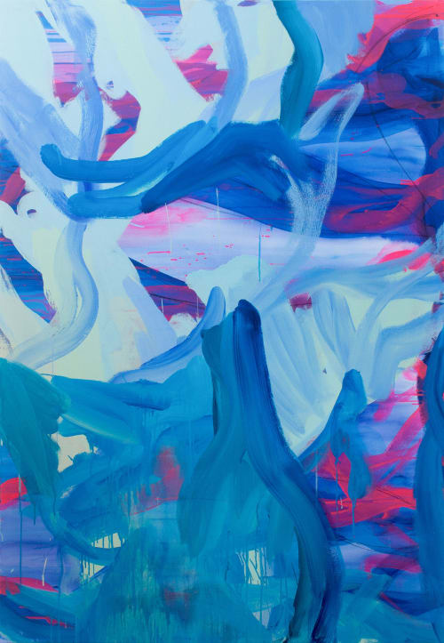 "Fuse" Painting | Paintings by Nicole Mueller | San Francisco in San Francisco