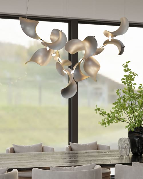 Dune 16 Cluster Pendant Light | Chandeliers by MOSS Objects