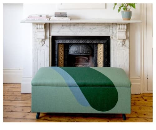 Tamara fully upholstered storage ottoman