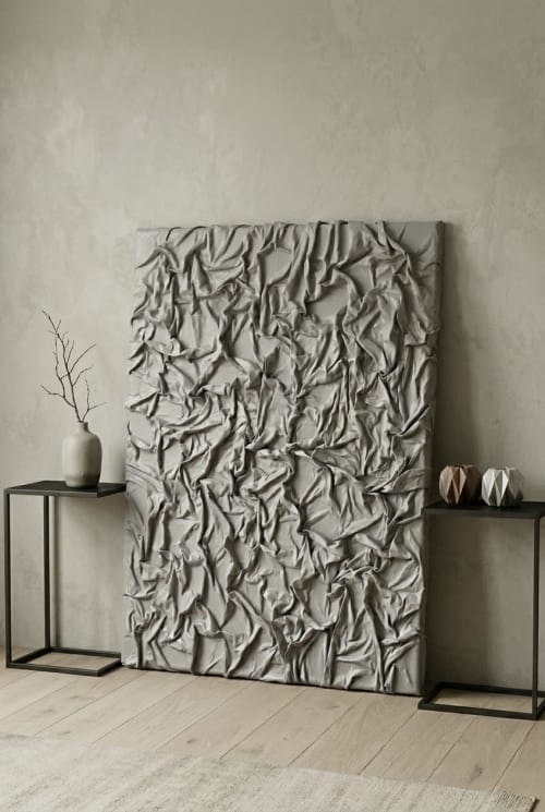 Textured Fabric Wall Art | Decorative Objects by OLESIA IN DESIGN